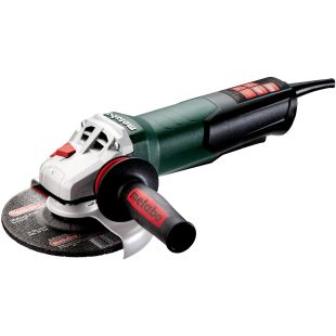 Metabo 600488420 - 6" Angle Grinder with Soft Start, Non-Lock Paddle and Quick Change - 900 Watts - 9600 rpm - 13.5 Amp 