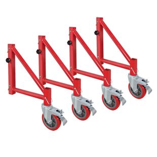 Metaltech I-BMSO4 Set of 4 Outriggers with Casters