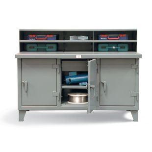 Strong Hold Multi-Shift Workbenches with Drawers