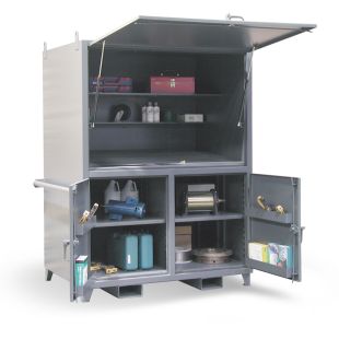 Strong Hold Portable Construction Storage Cabinets