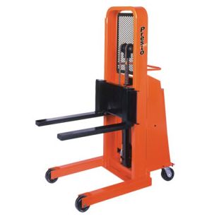 Presto B600 Series Manual Drive & Powered Lift Stackers with 25" Adjustable Width Non-Straddle Forks