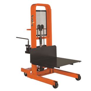Presto M800 Series Manual Lift Stackers with 30" Adjustable Width Straddle Forks