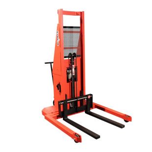 Presto PS Series Manual Drive & Powered Lift Stackers with 36"L Forks with 42" I.D. Straddle