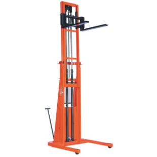Presto PST50 Series Manual Drive & Powered Telescoping Lift Stackers with 36"L Forks with 35" I.D. Straddle