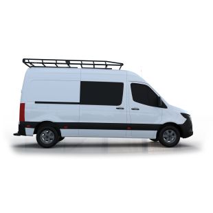 Prime Design Anodized Black AluRack VanRacks for 2007 and Newer Sprinter Vans