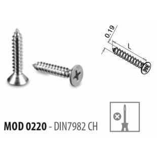 Q-Railing MOD 0220 Screws - 1" - Box of 50