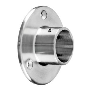 Q-Railing Round Wall Flanges in 316 or 304 Stainless Steel
