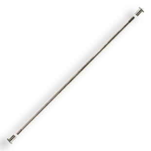 Library Ladder Rung Support Kit - Satin Nickel Finish
