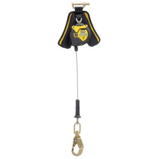Werner Class 2 Bantam 8ft Steel Cable Leading Edge Single Leg Self-Retracting Lifelines