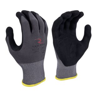 Radians Nylon Shell with Foam Nitrile Palm Dip