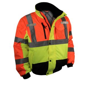 Radians Weatherproof Multi-Color Bomber Jacket with Quilted Built-In Liner