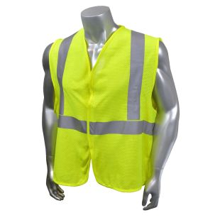 Radwear Usa Custom Modacrylic Aramid FR Class 2 Mesh Safety Vest