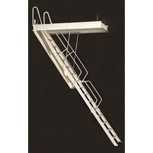 Rainbow G Series Steel Folding Attic Stairs - 7'4