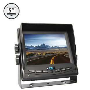 Rear View Safety RVS-60355" TFT LCD Digital Color Rear View Monitor (with Power Harness)