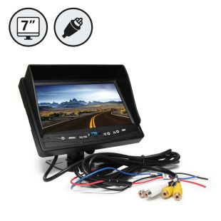Rear View Safety RVS-6137-RCA 7" TFT LCD Digital Color Rear View Monitor with RCA Connections