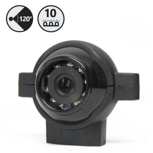 Rear View Safety 120&deg; Arm Cameras with 10 Infrared Illuminators for Night Vision