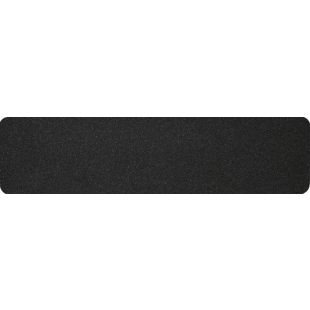 Sure-Foot 84619 Black 6" x 24" Master Stop Anti-Slip Abrasive Tread Strips - 50 Strips