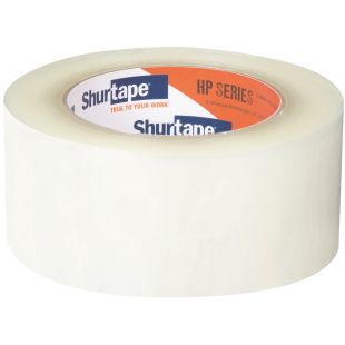 Shurtape 207846 HP 400® High Performance Grade Hot Melt Packaging Tape - 48mm W x 100m L - 3.0\" Core - Case of 36