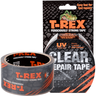 Shurtape 104830 RT 700/T-REX® Clear Repair Tape - 48mm W x 9 yd L - 3.0" Core - Case of 6