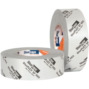 Shurtape SF 683 ShurFLEX® Printed Metalized Cloth Duct Tape