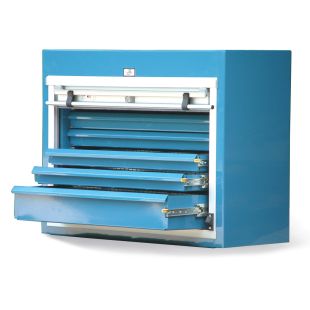 Strong Hold Small Drawer Cabinets with Roll-Up Door