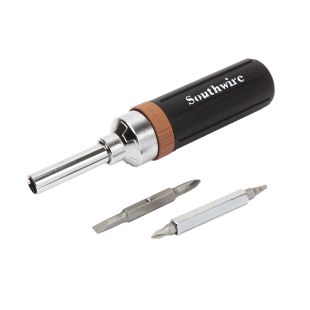 Southwire SDR9N1 9-n-1 Ratcheting Screwdriver - Pack of 5