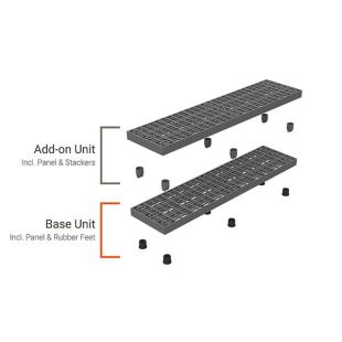 Structural Plastics Add-a-Level 66" x 16" Raised Flooring Platforms