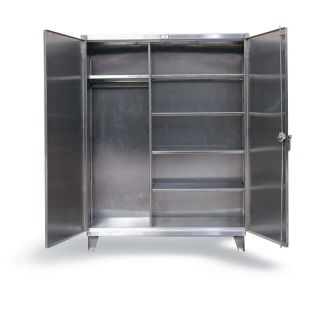 Strong Hold Stainless Steel Wardrobe Cabinets