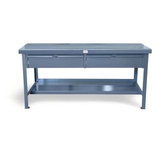 Strong Hold Standard Shop Tables with 2 Drawers