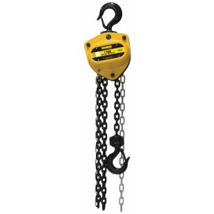 Sumner 787448/PCB100C10WO - 1 Ton Premium Chain Hoist with 10' Chain Fall and Overload Protection