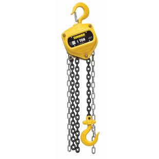 Sumner 787562/CB100C10 - 1 Ton Standard Chain Hoist with 10' Chain Fall