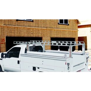 System One Aluminum Heavy Duty Contractors Rig Service Body/Utility Body Ladder Rack