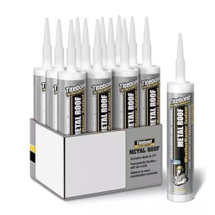Titebond WeatherMaster Metal Roof Sealant - White - Case of 12