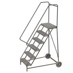 Tri-Arc Aluminum Wheelbarrow Style Ladders