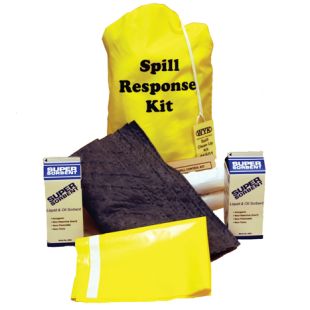 Wyk 1501 Universal Chemical / Hazmat Weather Proof Tote Spill Kit