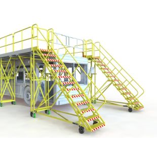 Custom Vari-Safe Bus Access Platform