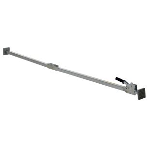 Vestil CL-17 Galvanized Steel Two Piece Folding Style Cargo Bar - 88" to 116"