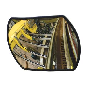 Vestil CNVX-2618 Rectangular Convex Mirror with Visibility up to 26'