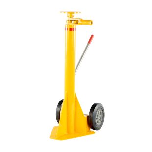 Vestil HI-J Ratchet Style Trailer Stabilizing Jack with 45\" to 57\" Height Range and 100,000 lbs Static Capacity