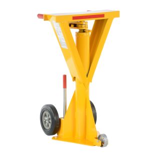 Vestil LO-J-BEAM-100 Ratchet Beam Style Trailer Stabilizing Jack with 41" to 51" Height Range and 100,000 lbs Static Capacity