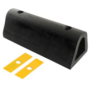 Vestil Extruded Rubber Dock Bumpers with 6" Projection