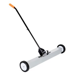 Vestil MFSR-36 Magnetic Sweeper with Hand Release and 40 lbs Capacity - 36" Wide