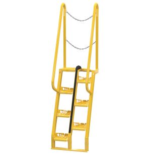 Vestil 68° Steel Alternating Tread Stairs