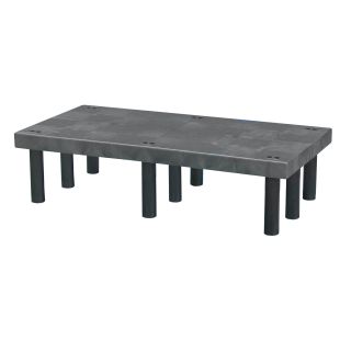 Vestil DRP-S-4824 Solid Top Dunnage Rack - 24"D x 48"W x 12"H - 1,500 lbs