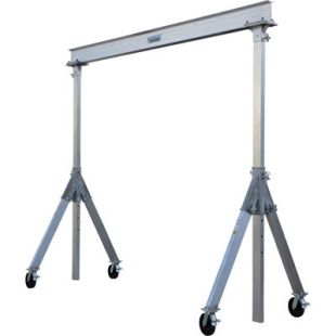 Vestil Aluminum Adjustable Height Gantry Cranes 2,000 lbs Capacity