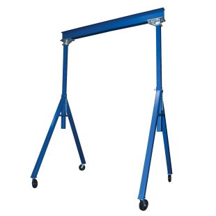 Vestil Steel Adjustable Height Gantry Cranes 2,000 lbs Capacity