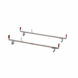 Weather Guard 209-3-03 Aluminum All Purpose Rack with 2 Cross Members for Full Size Vans - 70"