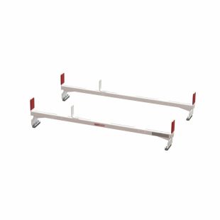 Weather Guard 218-3-03 Aluminum All Purpose Rack with 2 Cross Members for Compact Vans - 60"