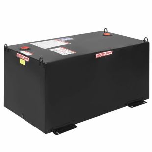 Weather Guard 358-5-02 - Rectangle Transfer Tank - Steel - 110 Gallons - Black