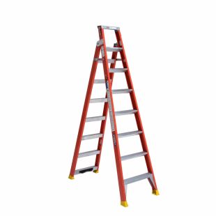 Werner DP6208 8' Type IA Fiberglass Dual Purpose Ladder